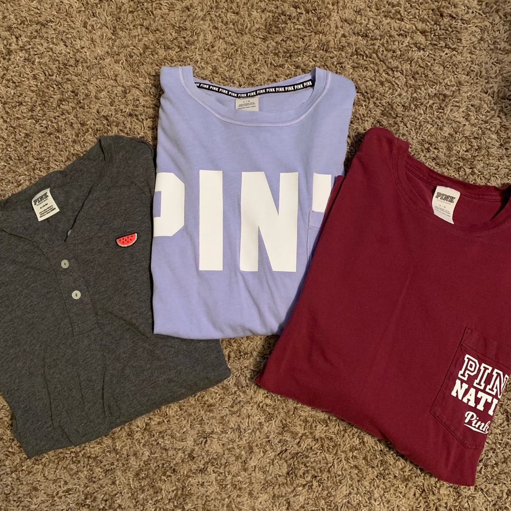 Victoria Secret Pink Shirts